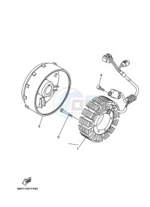 YFM700FWAD GRIZZLY 700 EPS (BDEA) drawing GENERATOR