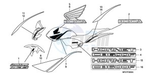 CB600FA9 France - (F / ABS CMF 25K) drawing MARK