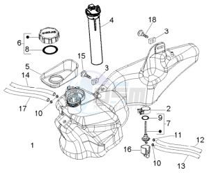 Liberty 50 4t RST ptt (E) Spain drawing Fuel Tank