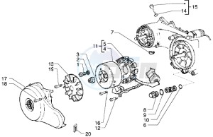 free 100 drawing Flywheel magneto