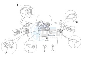 Stalker 50 Special Edition drawing Selectors - Switches - Buttons