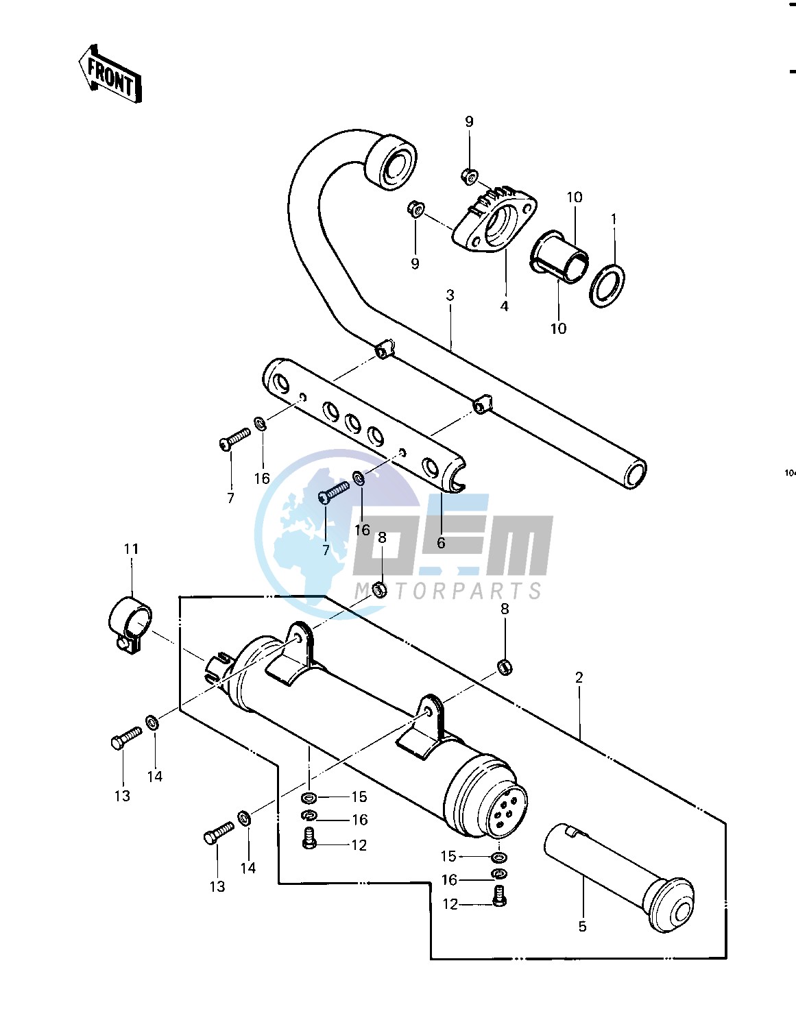 MUFFLER -- 83 A2- -