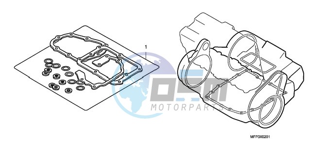 GASKET KIT B (CB13009/S9/A9/SA9)