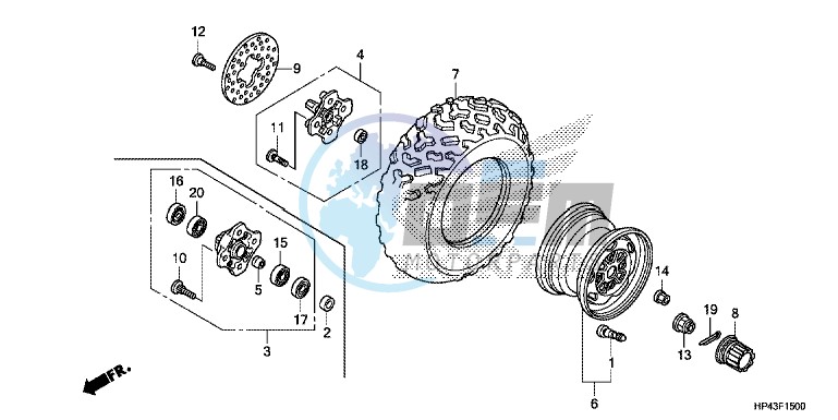 FRONT WHEEL