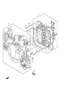 DF 200 drawing Throttle Body