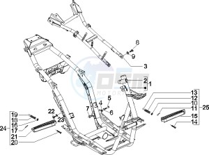 Runner 50 SP drawing Frame bodywork