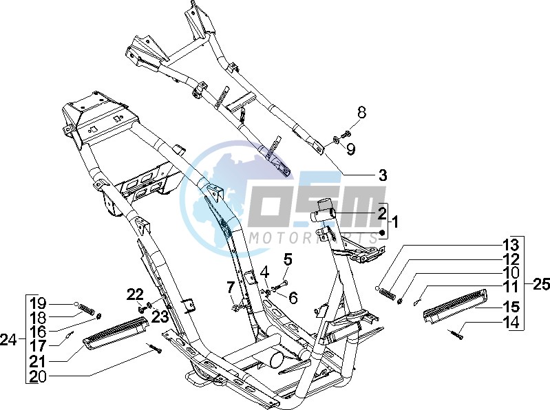 Frame bodywork