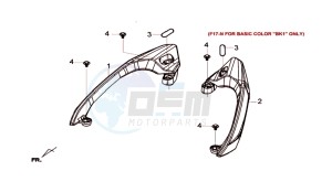 GTS 300i drawing GRIP BAR  L / R (VOOR BK1)