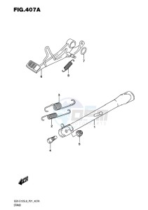 GSX-S125 MLX drawing STAND