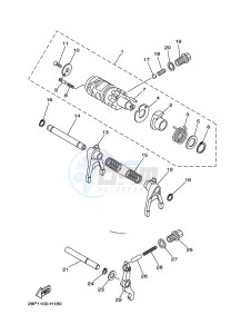 YFM700FWAD GRIZZLY 700 EPS (BLTS) drawing SHIFT CAM & FORK