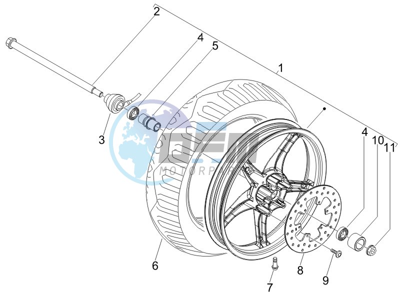 Front wheel