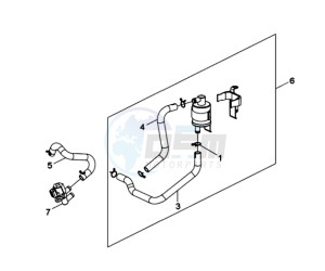 GTS 300 EFI drawing CHAMBER