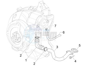 Granturismo 125 L Potenziato drawing Secondary air box