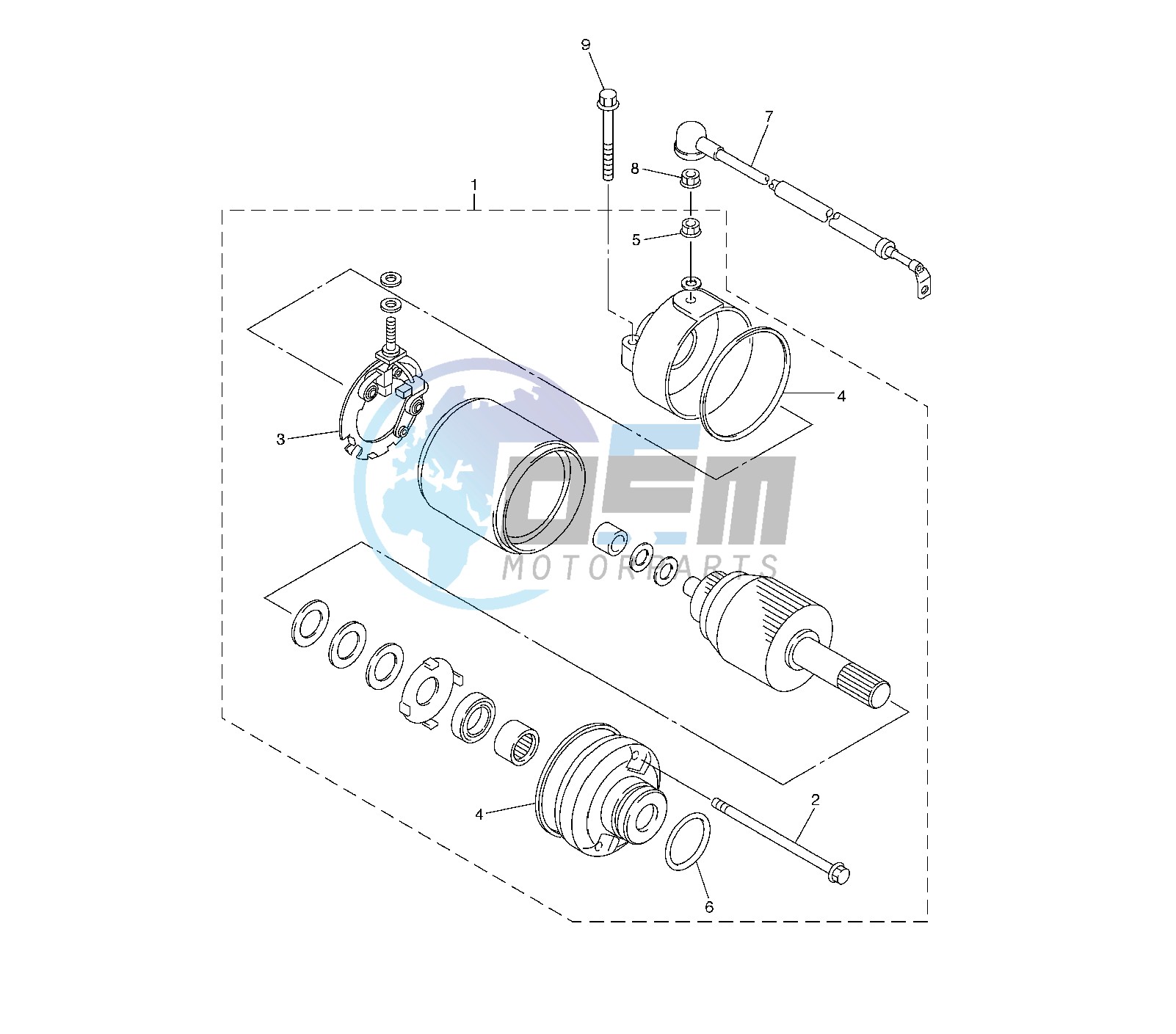 STARTING MOTOR