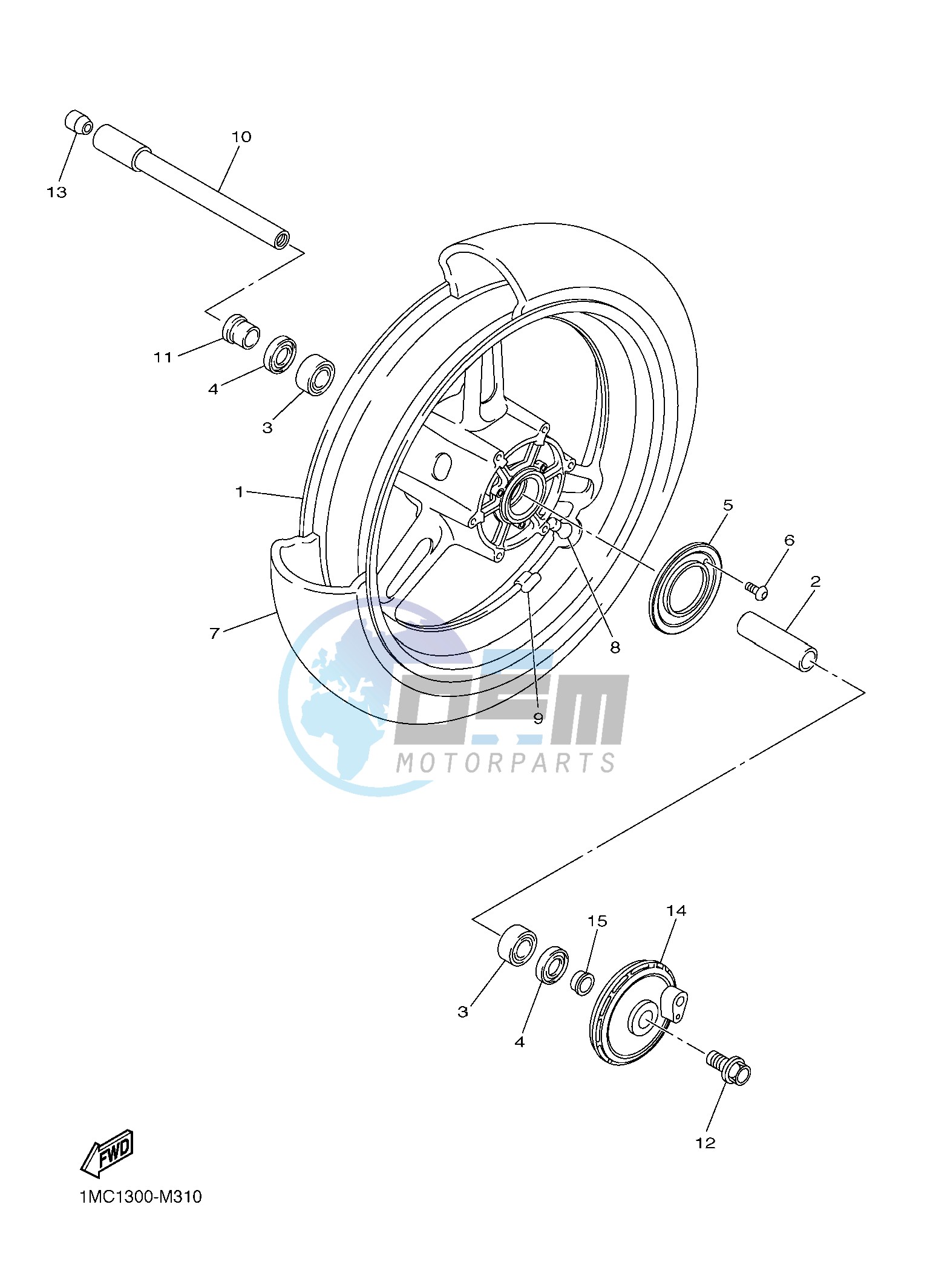 FRONT WHEEL