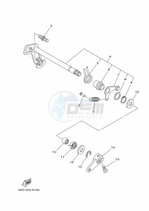 MT-07 MTN690-U (BHH5) drawing SHIFT SHAFT