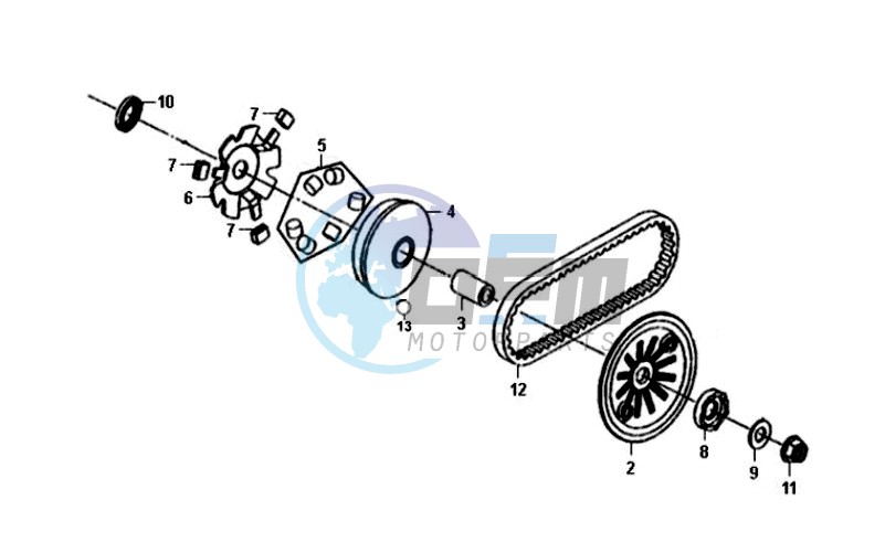 CLUTCH / V BELT