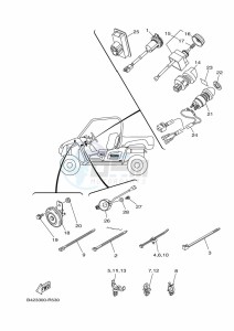 YXM700E YXM70VPAK (B5FH) drawing ELECTRICAL 2