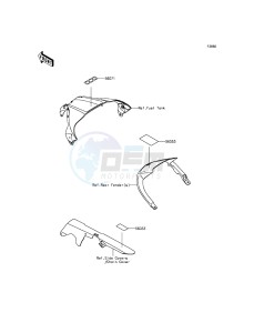 NINJA ZX-10R ZX1000JFFA FR XX (EU ME A(FRICA) drawing Labels