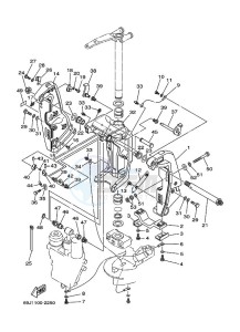 F200AETX drawing FRONT-FAIRING-BRACKET