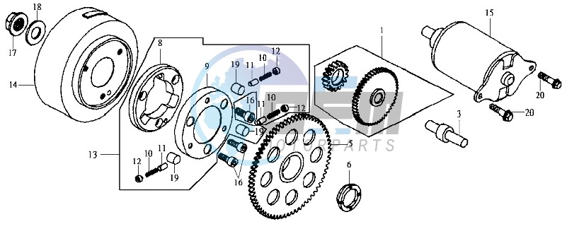 STARTER CLUTCH