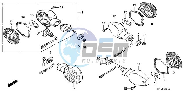 WINKER (CB1300S/CB1300SA)