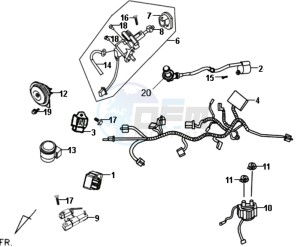 FIDDLE II 50 drawing WIRING HARNASS