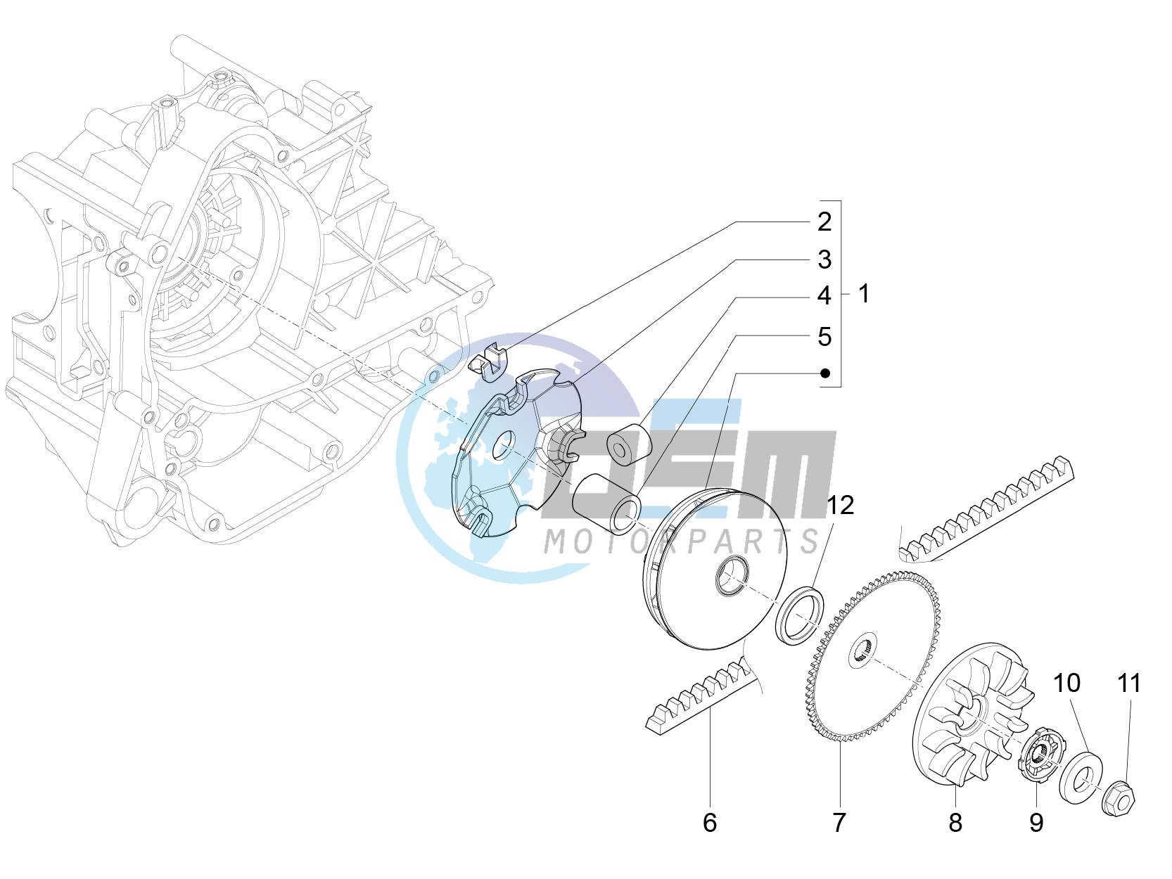 Driving pulley