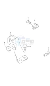 DF 9.9 drawing Remocon Cable Holder w/Remote Control