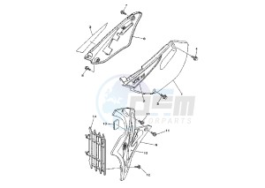 YZ 85 drawing SIDE COVER