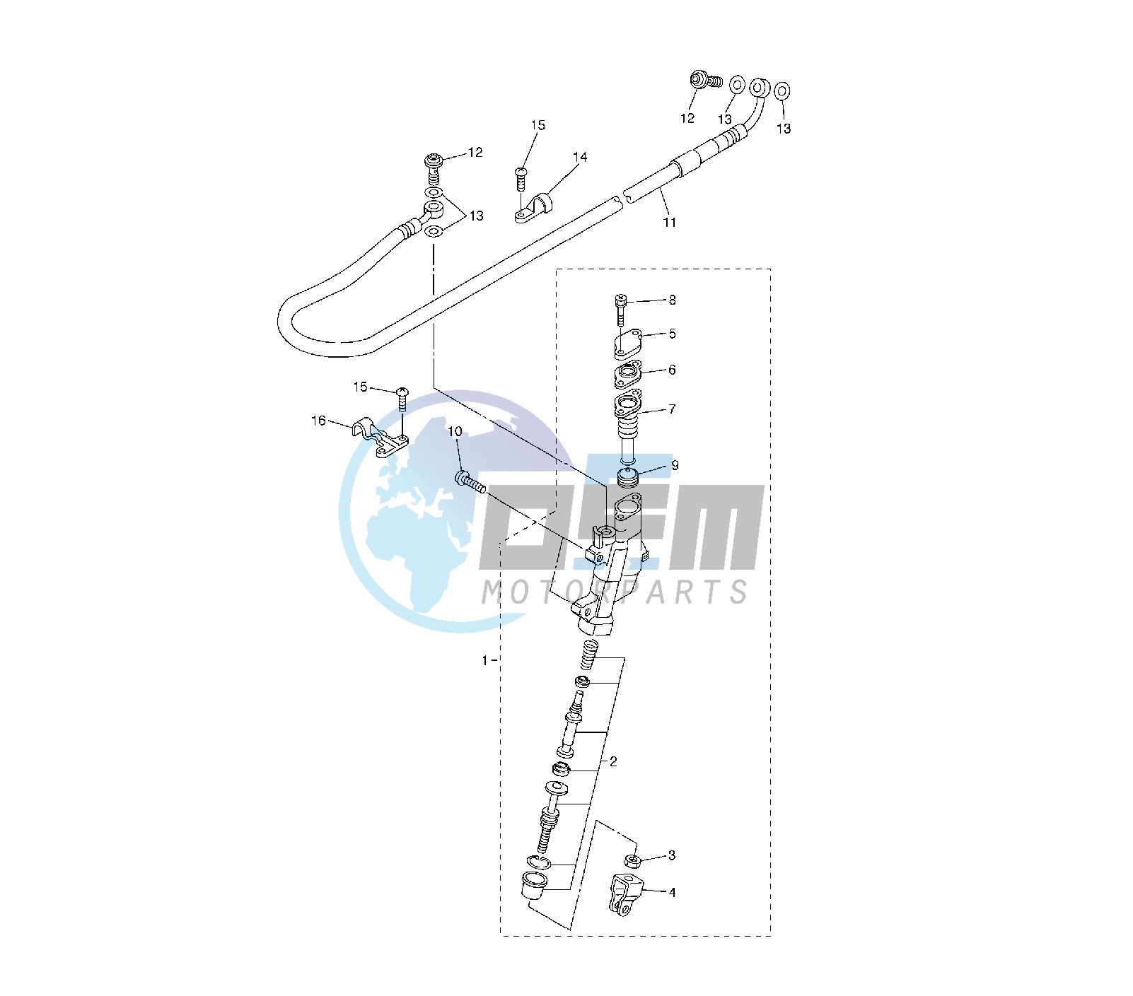 REAR MASTER CYLINDER