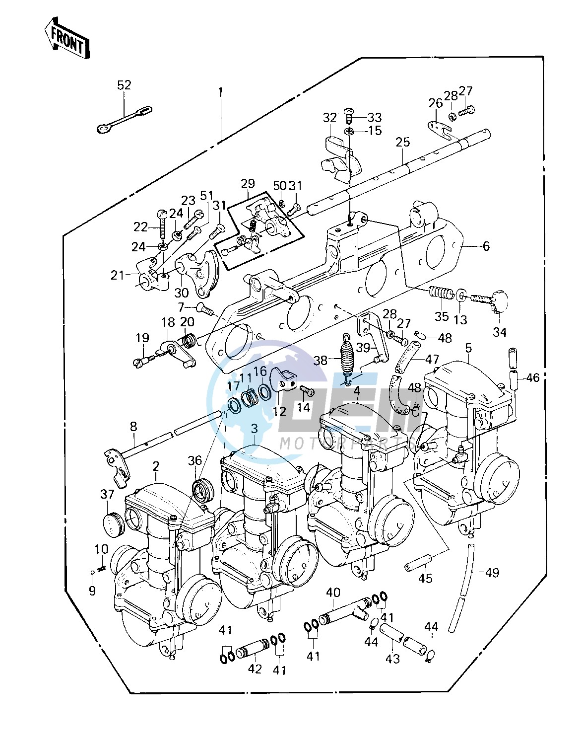 CARBURETOR ASSY -- 80-81 A1_A2- -