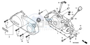 VT750C2F9 Australia - (U / KMH MME) drawing RIGHT CRANKCASE COVER