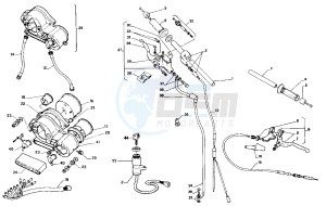 RS 50 drawing Handlebar - Controls