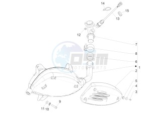 GTS 300 ie ABS E4 (EMEA) (EN, EU) drawing Silencer