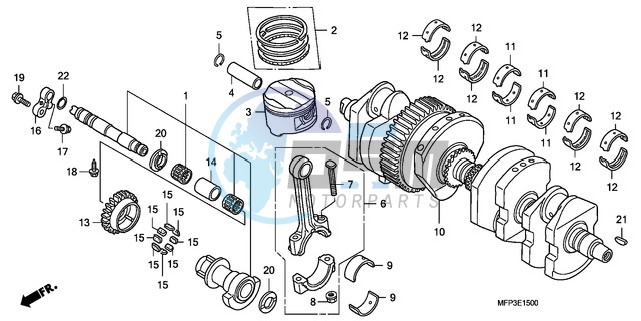 CRANKSHAFT/PISTON