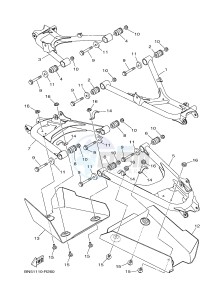 YXE700ES YXE70WPSH WOLVERINE R-SPEC EPS SE (BN56) drawing REAR ARM