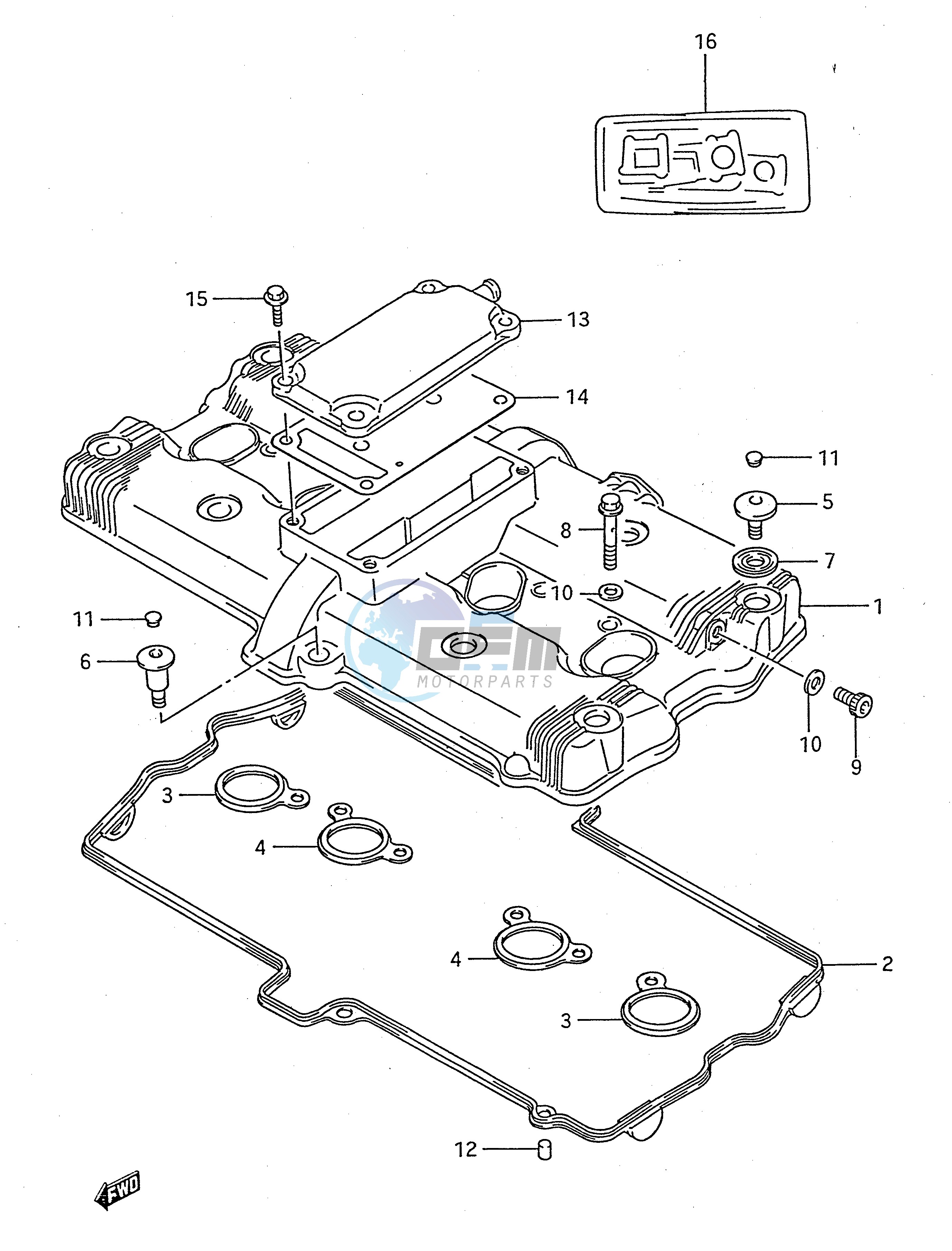 CYLINDER HEAD COVER