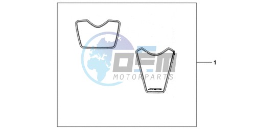 RACING STICKERSSET