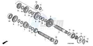 TRX90XE TRX90 Europe Direct - (ED) drawing TRANSMISSION