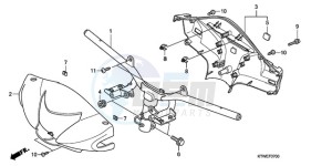 SH300A9 ED / ABS TBX drawing HANDLE PIPE/HANDLE COVER