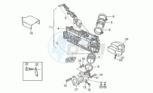 California 1100 EV (V11 EV Usa) EV (V11 EV Usa) drawing Throttle body I