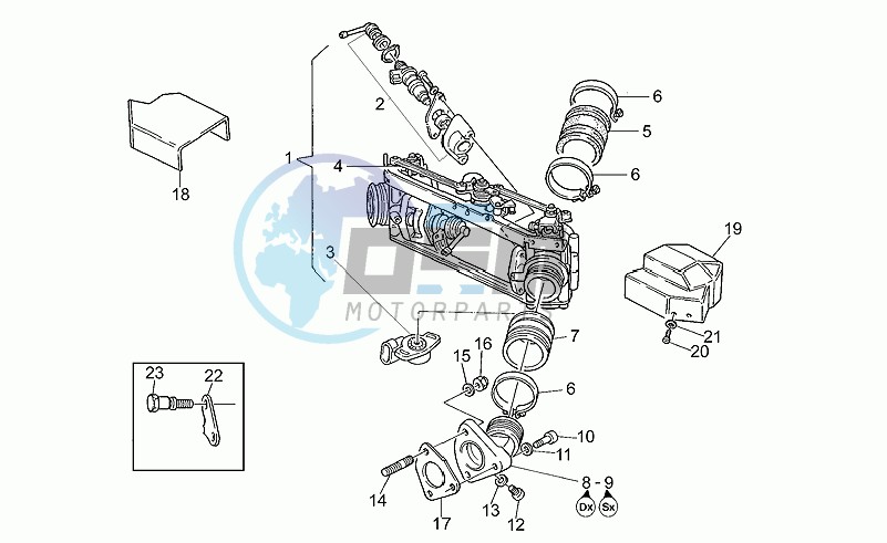 Throttle body I