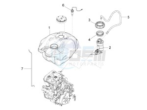 RS4 125 4T drawing Fuel Tank