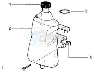 Runner 50 Poggiali drawing Expansion tank