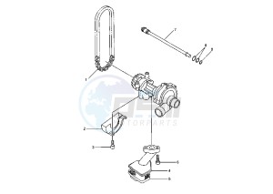 YZF R1 1000 drawing OIL PUMP