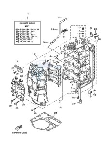 FL150AETX drawing CYLINDER--CRANKCASE-1