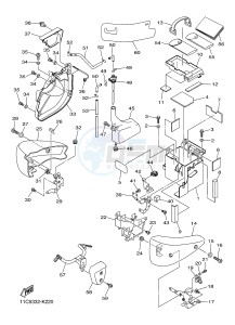 XVS1300A MIDNIGHT STAR (11C9) drawing SIDE COVER