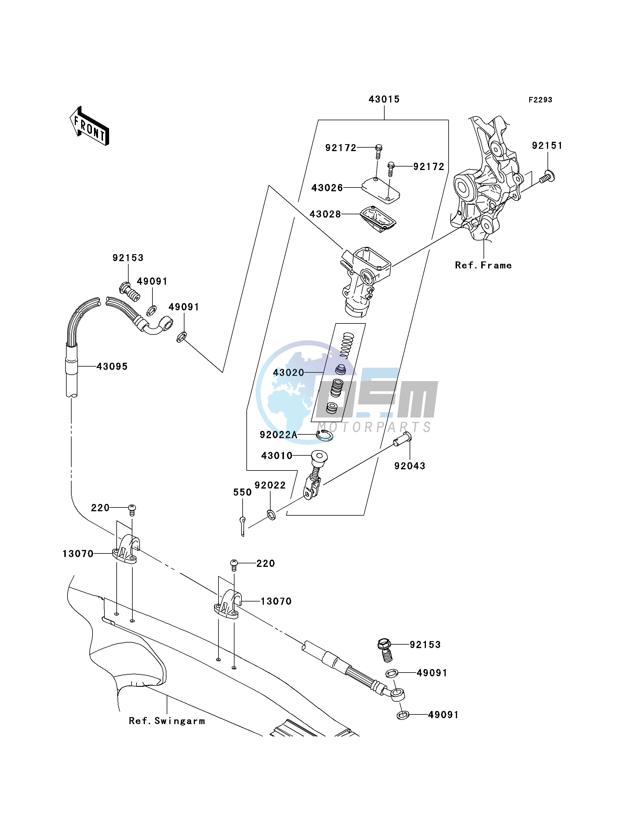 REAR MASTER CYLINDER