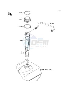 JET SKI ULTRA 300LX JT1500JCF EU drawing Fuel Pump